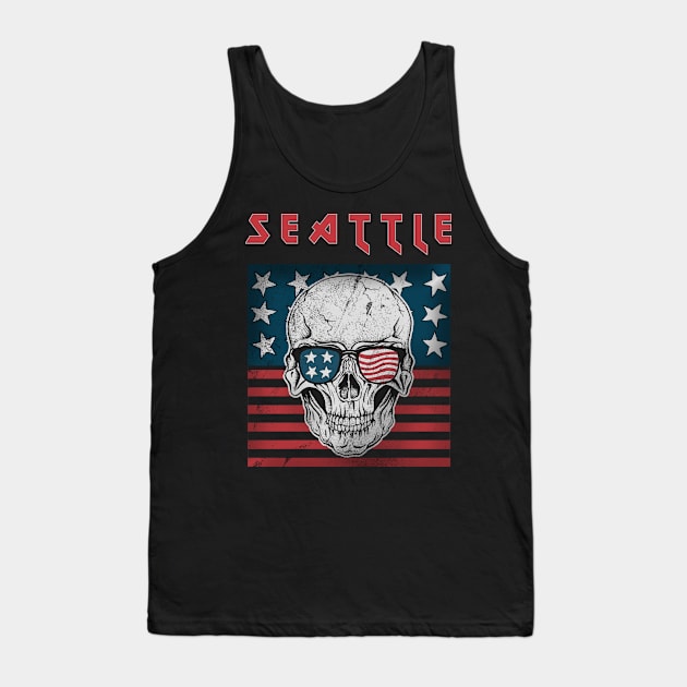 Seattle Maiden State Tank Top by Roma Sari